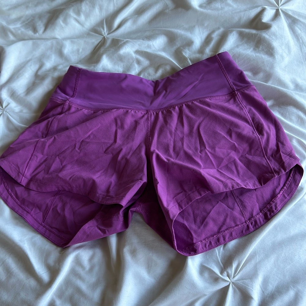 Lululemon speed ups - plum